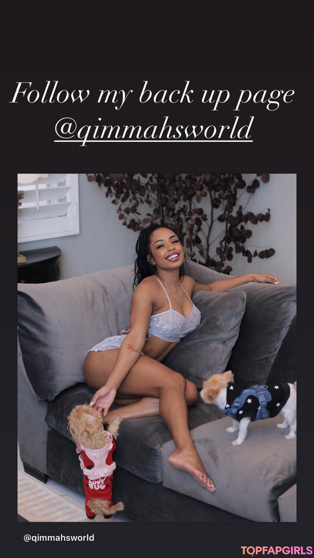 Foto desnuda filtrada de OnlyFans de Qimmah Russo #638