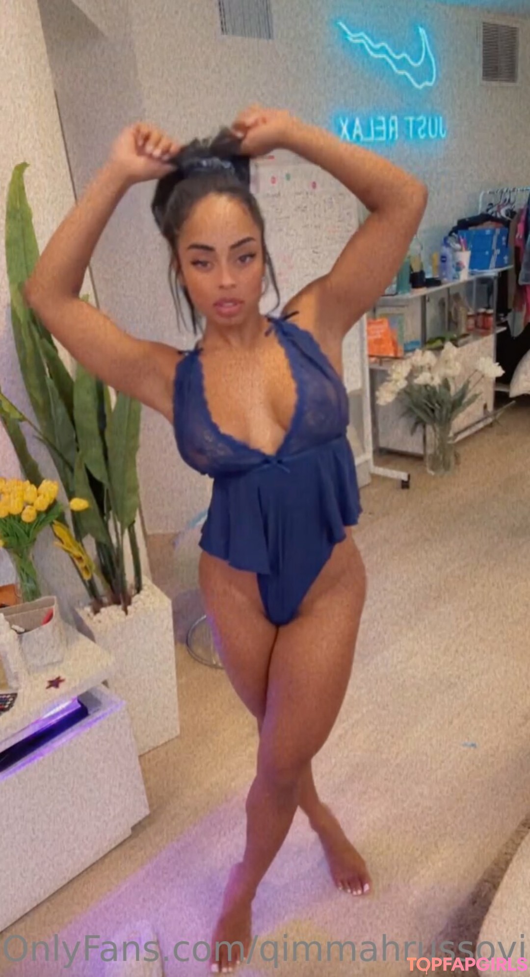 Foto desnuda filtrada de OnlyFans de Qimmah Russo #952