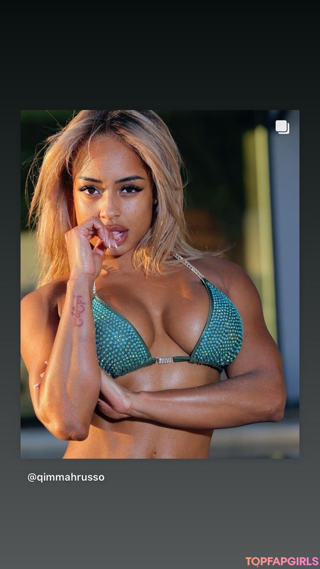 Foto desnuda filtrada de OnlyFans de Qimmah Russo #1502