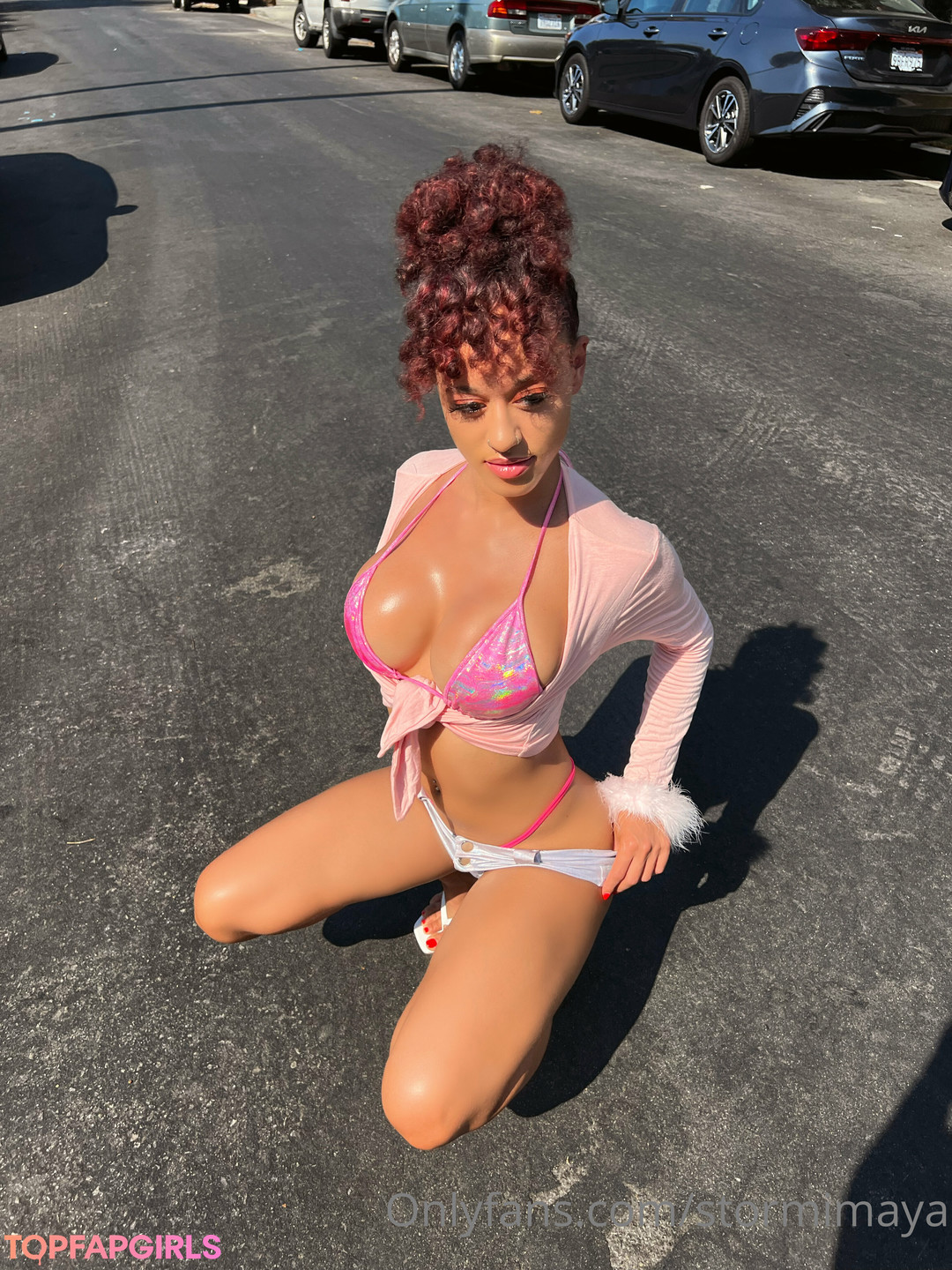 Foto desnuda filtrada de OnlyFans de Stormi Maya #989