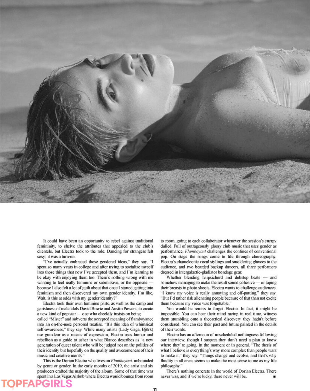 Foto desnuda filtrada de OnlyFans de Dorian Electra #48