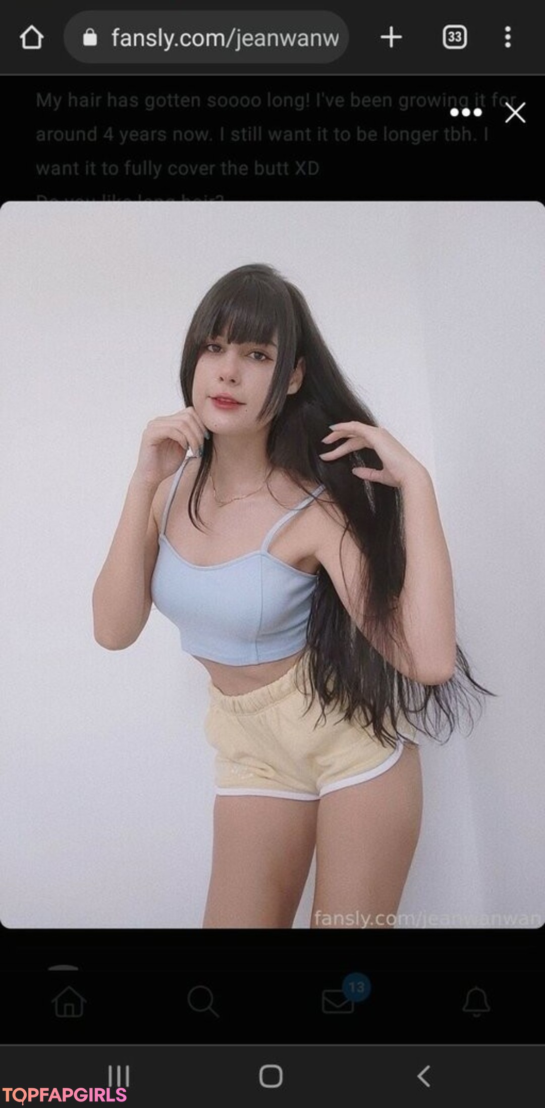 Foto desnuda filtrada de OnlyFans de Jeanwanwan #2168