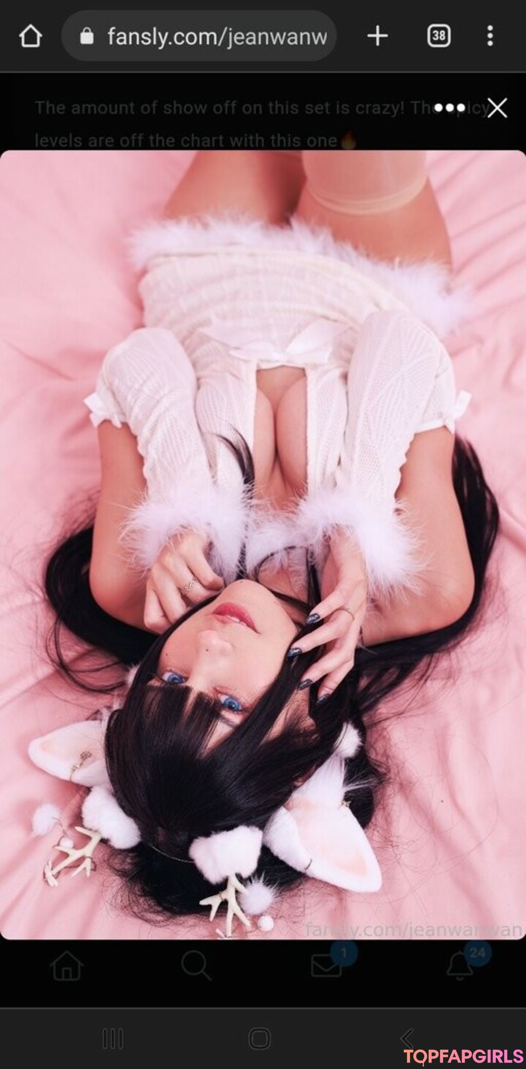 Foto desnuda filtrada de OnlyFans de Jeanwanwan #2467