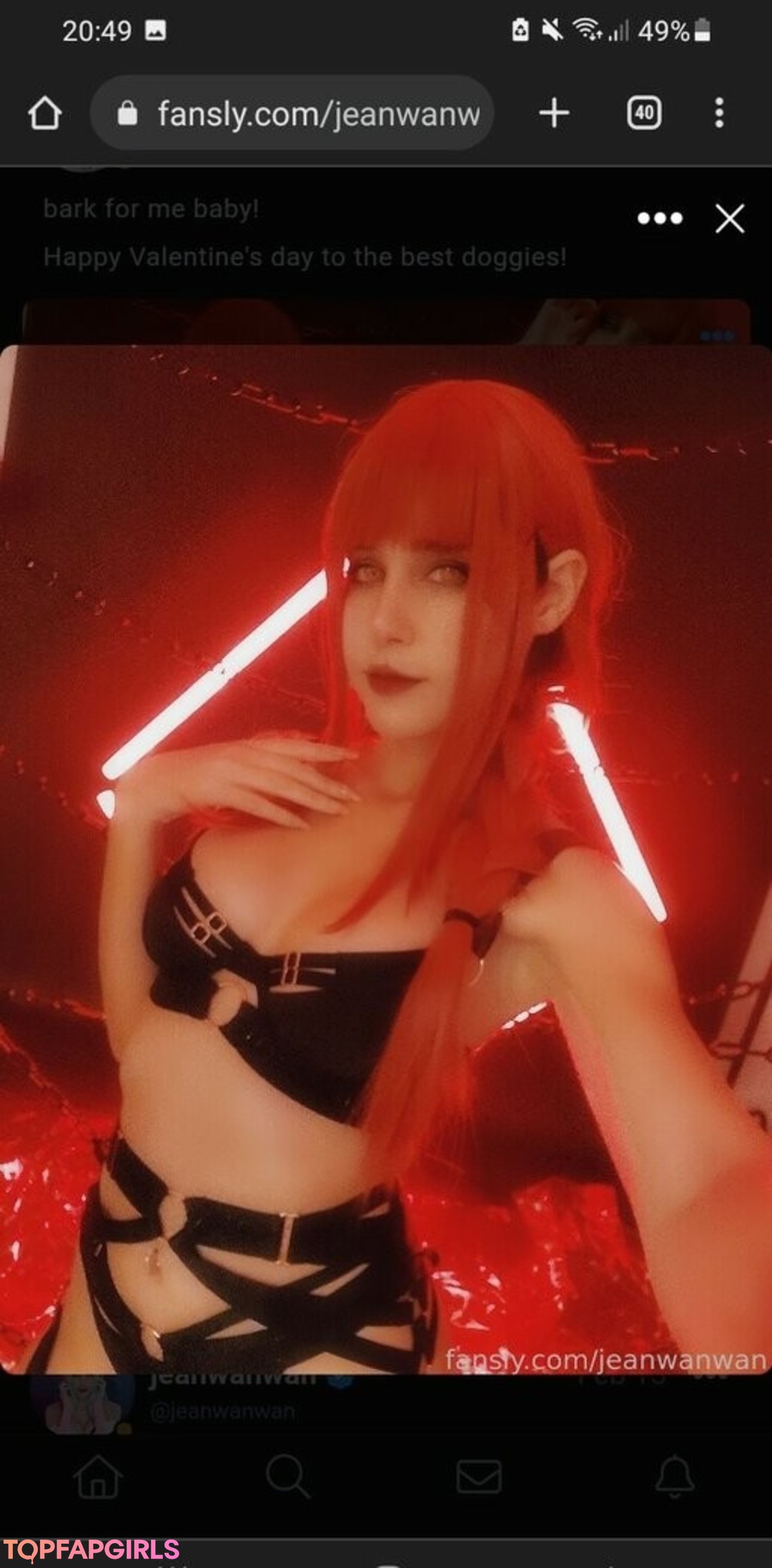 Foto desnuda filtrada de OnlyFans de Jeanwanwan #2639