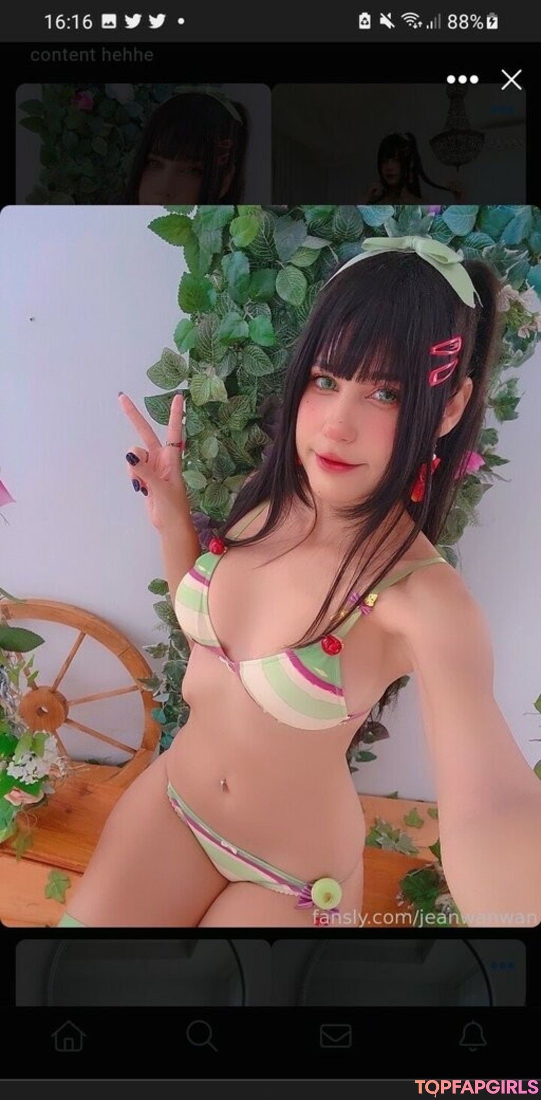 Foto desnuda filtrada de OnlyFans de Jeanwanwan #2750