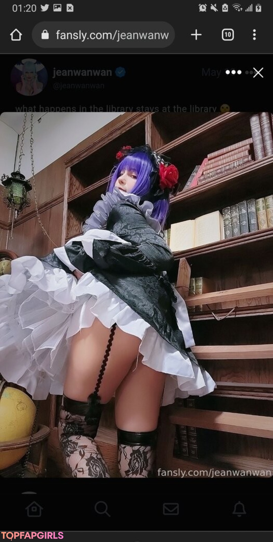 Foto desnuda filtrada de OnlyFans de Jeanwanwan #2951