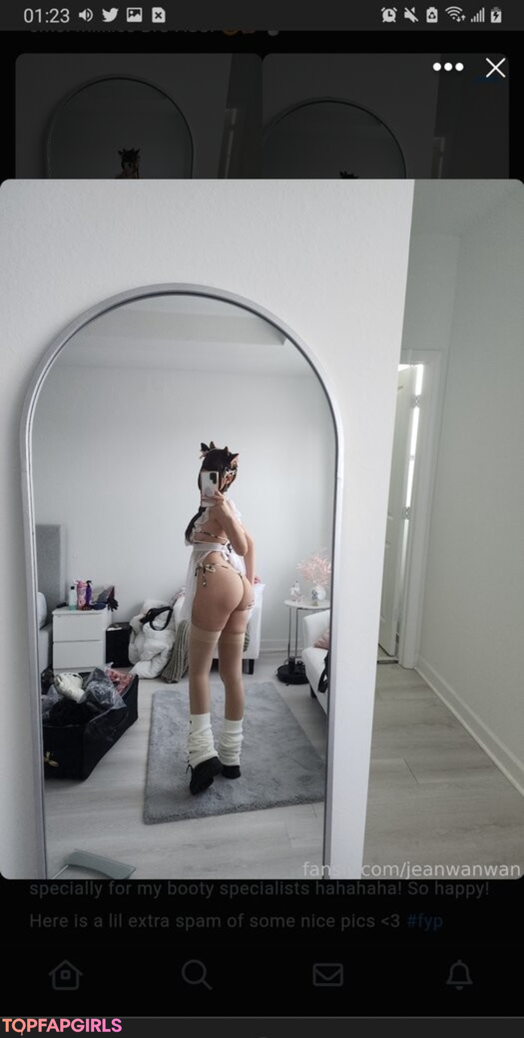 Foto desnuda filtrada de OnlyFans de Jeanwanwan #2975