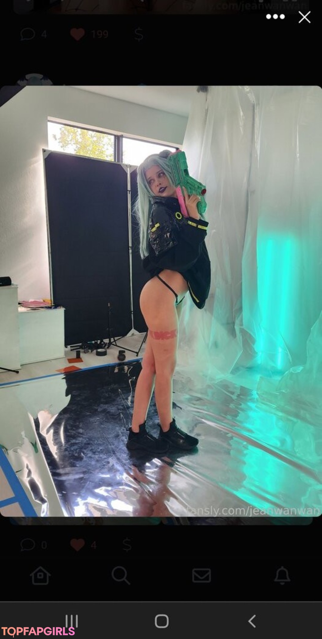 Foto desnuda filtrada de OnlyFans de Jeanwanwan #3000