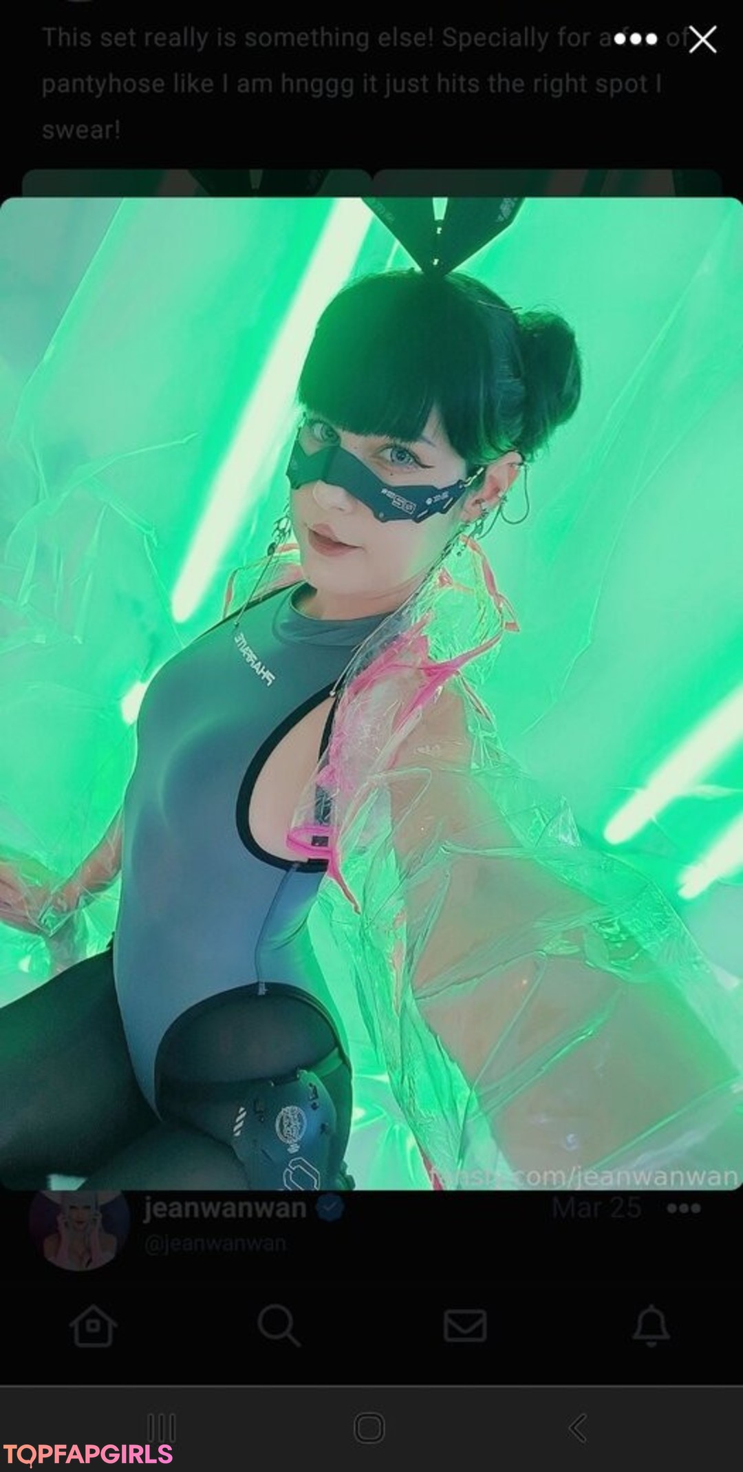 Foto desnuda filtrada de OnlyFans de Jeanwanwan #3106