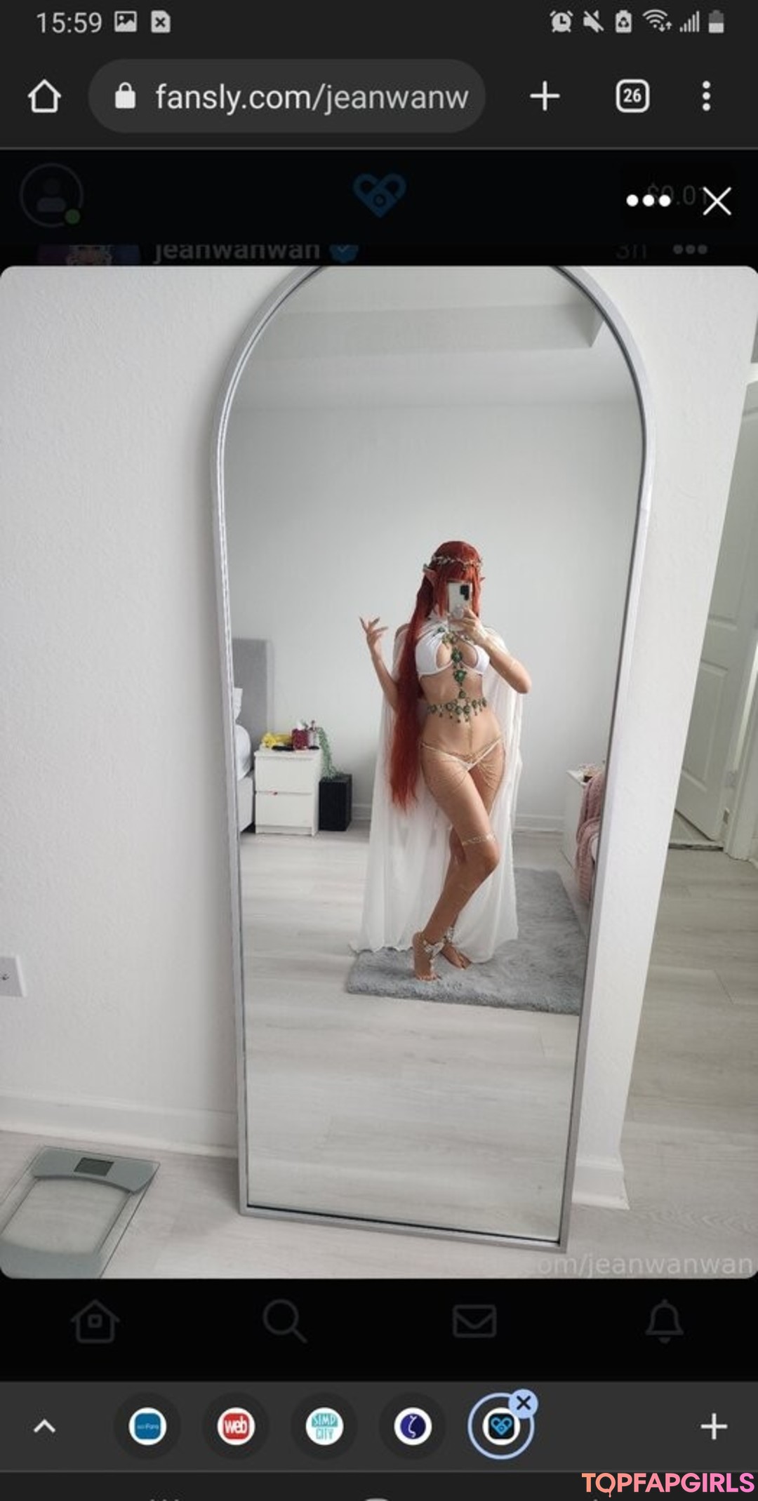 Foto desnuda filtrada de OnlyFans de Jeanwanwan #3171