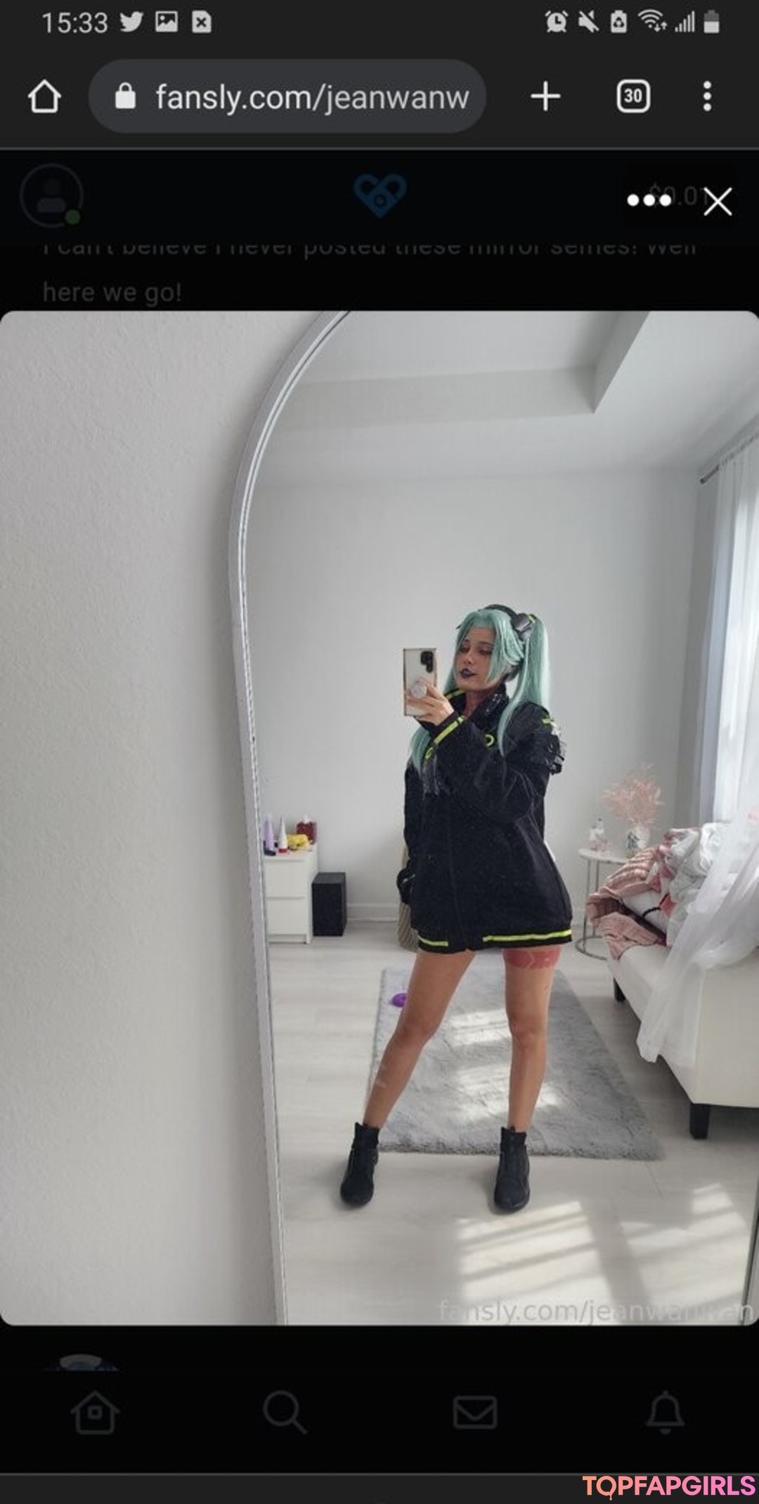 Foto desnuda filtrada de OnlyFans de Jeanwanwan #3217