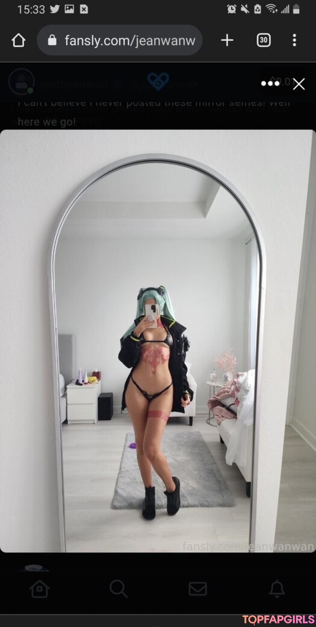 Foto desnuda filtrada de OnlyFans de Jeanwanwan #3221