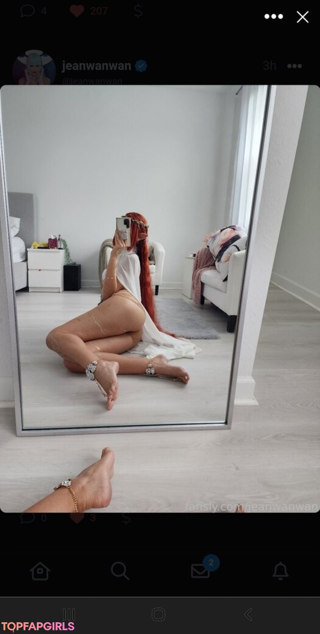 Foto desnuda filtrada de OnlyFans de Jeanwanwan #3253