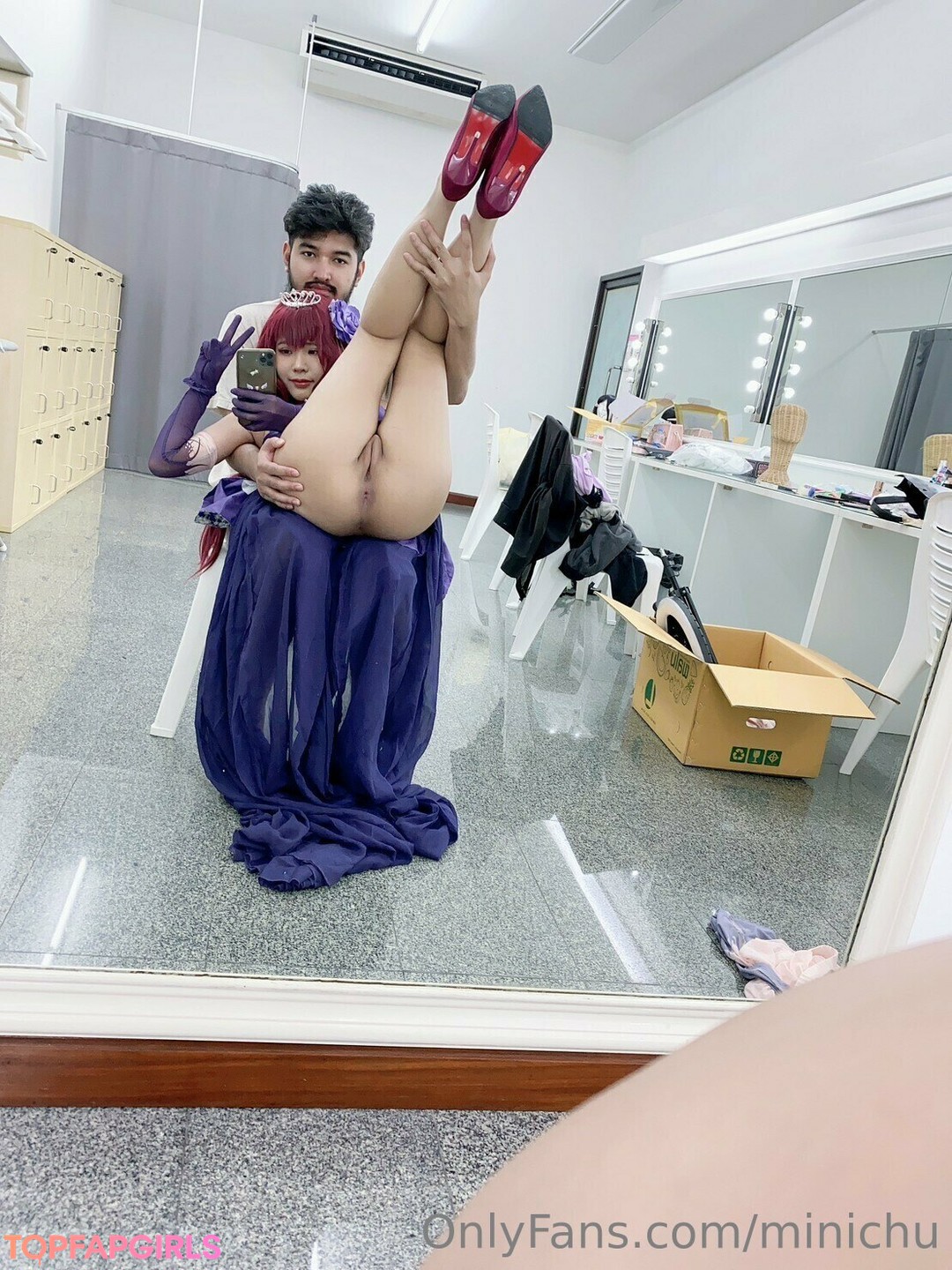 Foto desnuda filtrada de OnlyFans de Minichu #1168
