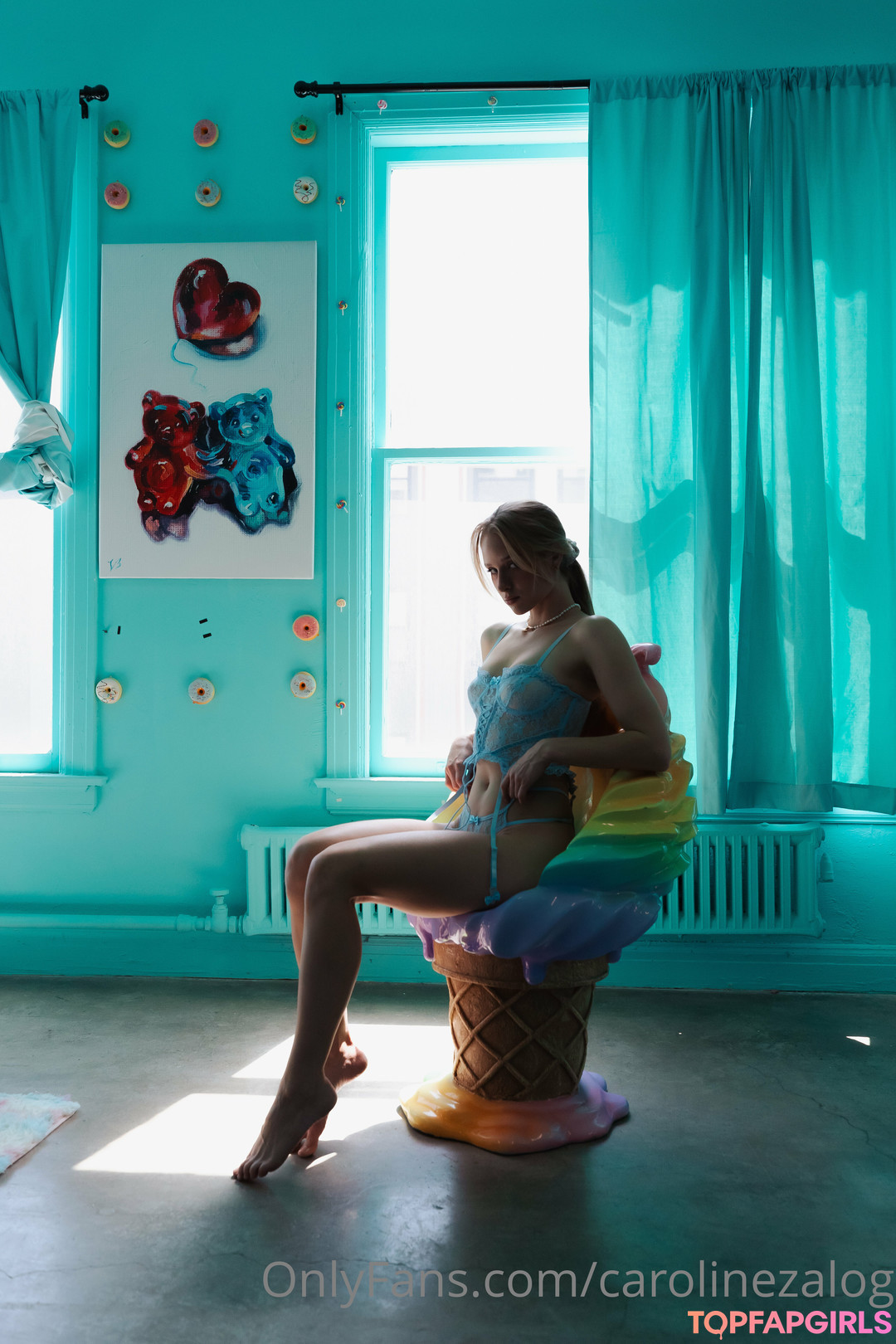 Foto desnuda filtrada de OnlyFans de Caroline Zalog #169