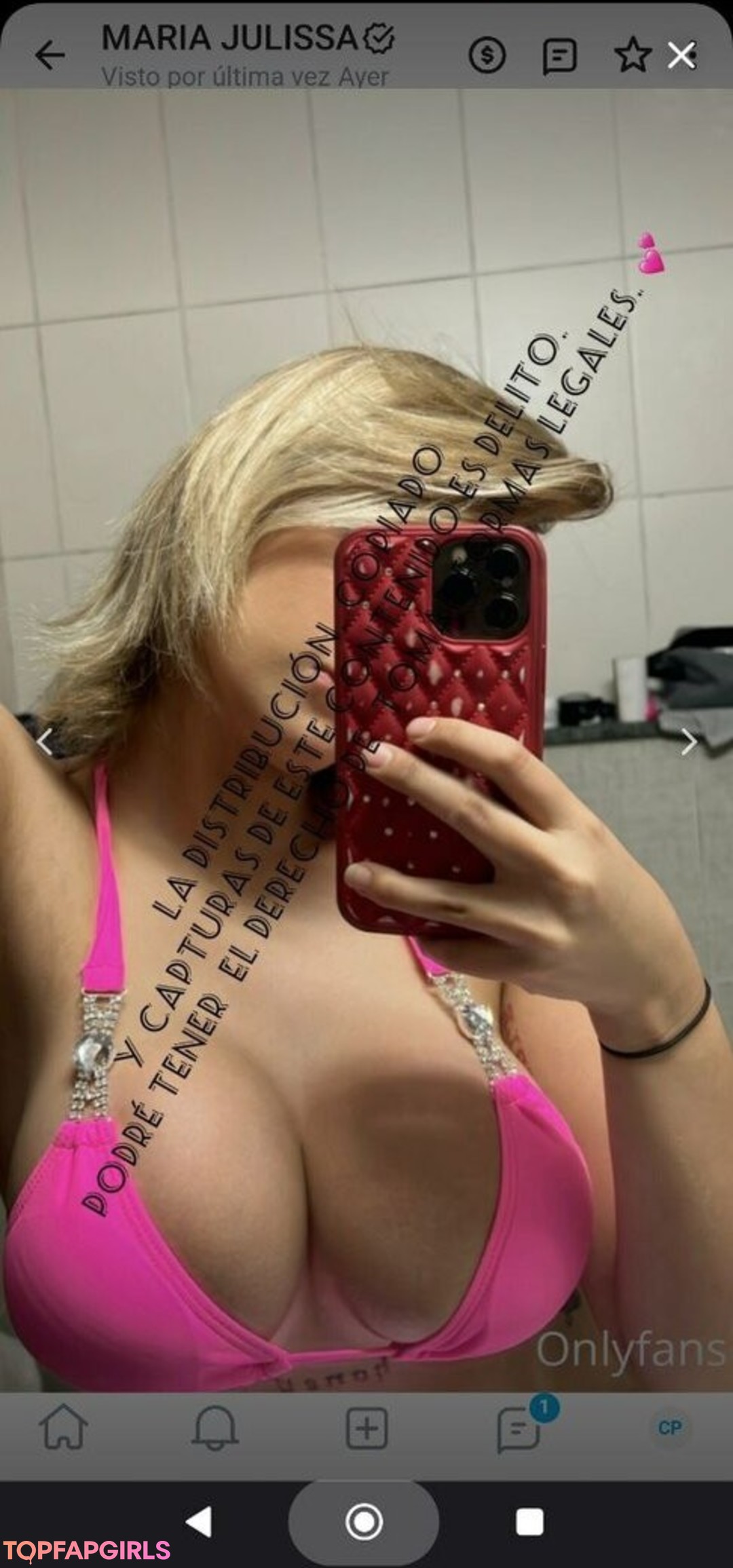 Foto desnuda filtrada de OnlyFans de Maria Julissa #104