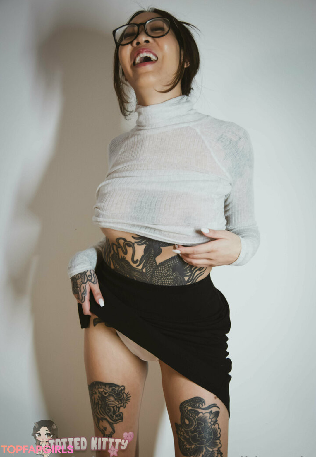 Foto desnuda filtrada de OnlyFans de Tattedkittty #353