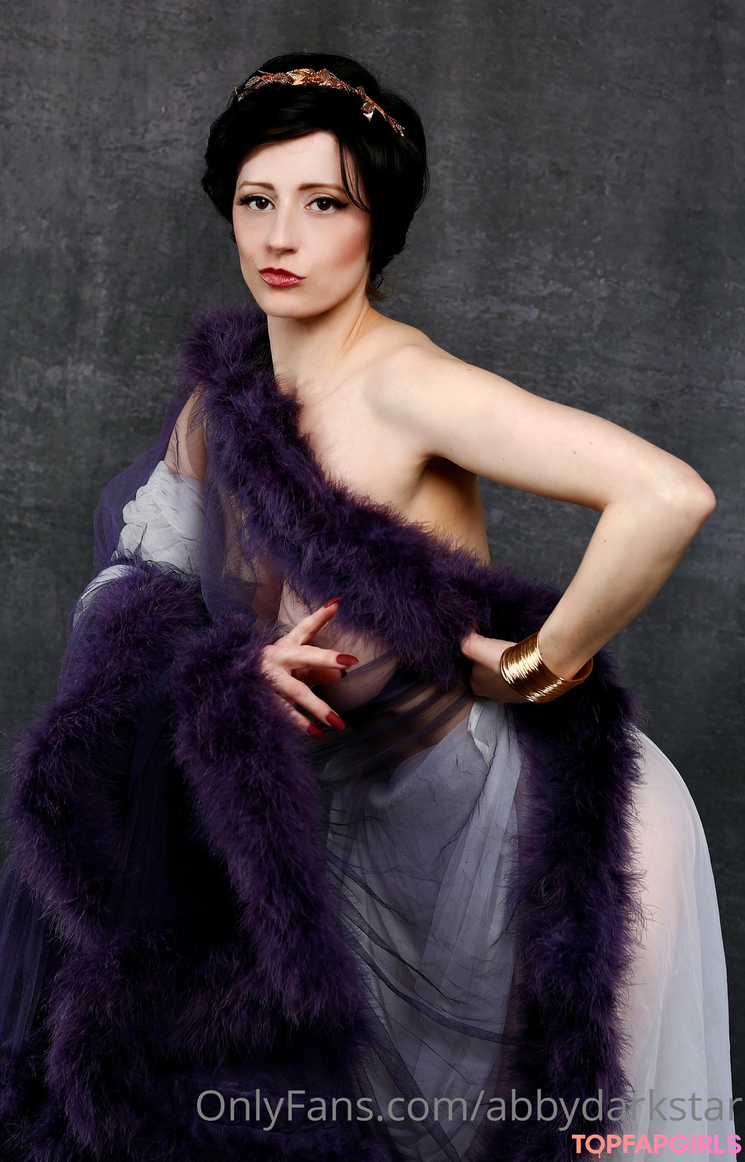 Foto desnuda filtrada de OnlyFans de Abby Dark Star #84