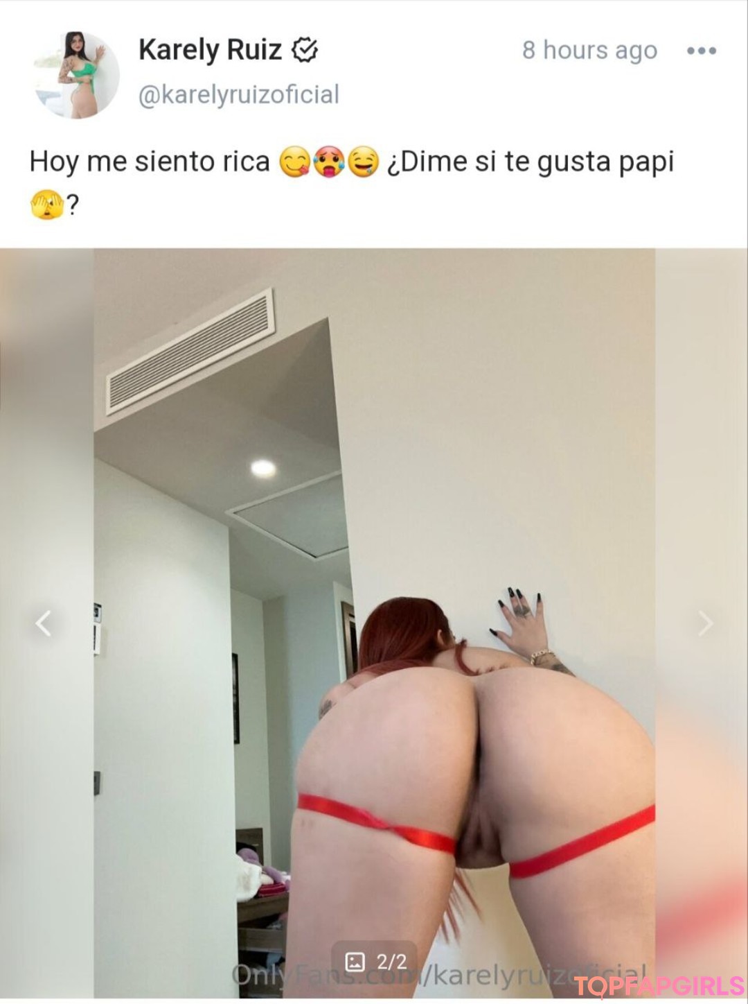 Foto desnuda filtrada de OnlyFans de Karely Ruiz #301