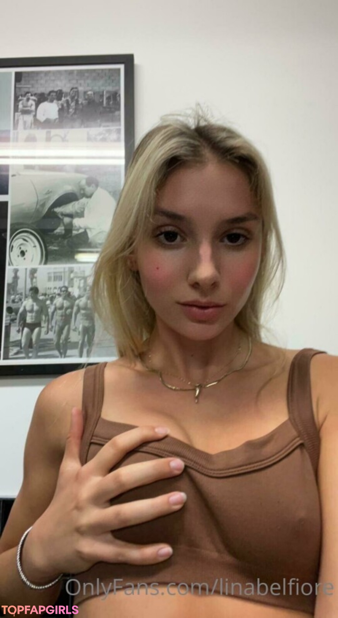 Foto desnuda filtrada de OnlyFans de Lina Belfiore #11