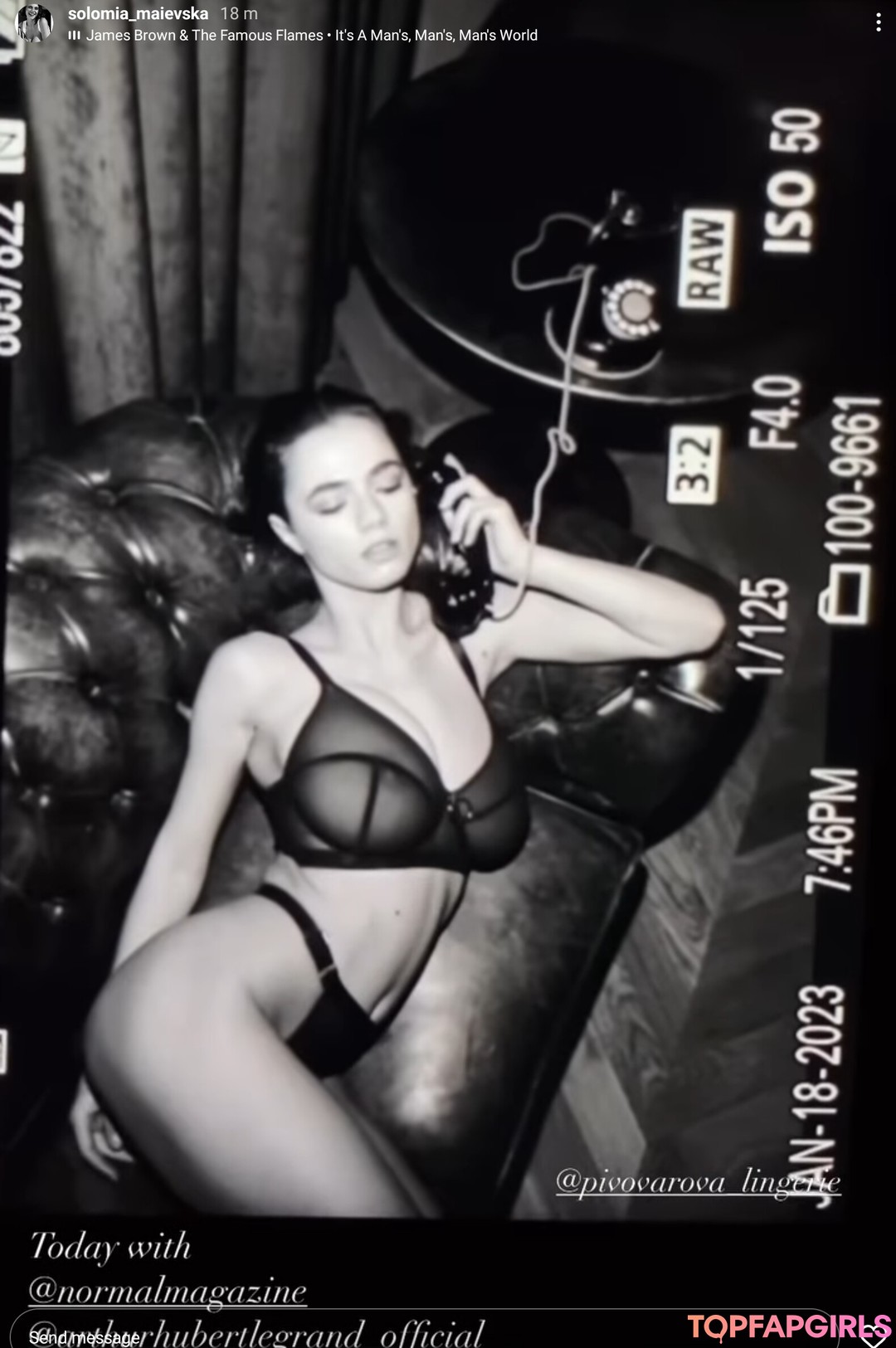Foto desnuda filtrada de OnlyFans de Solomia Maievska #2007