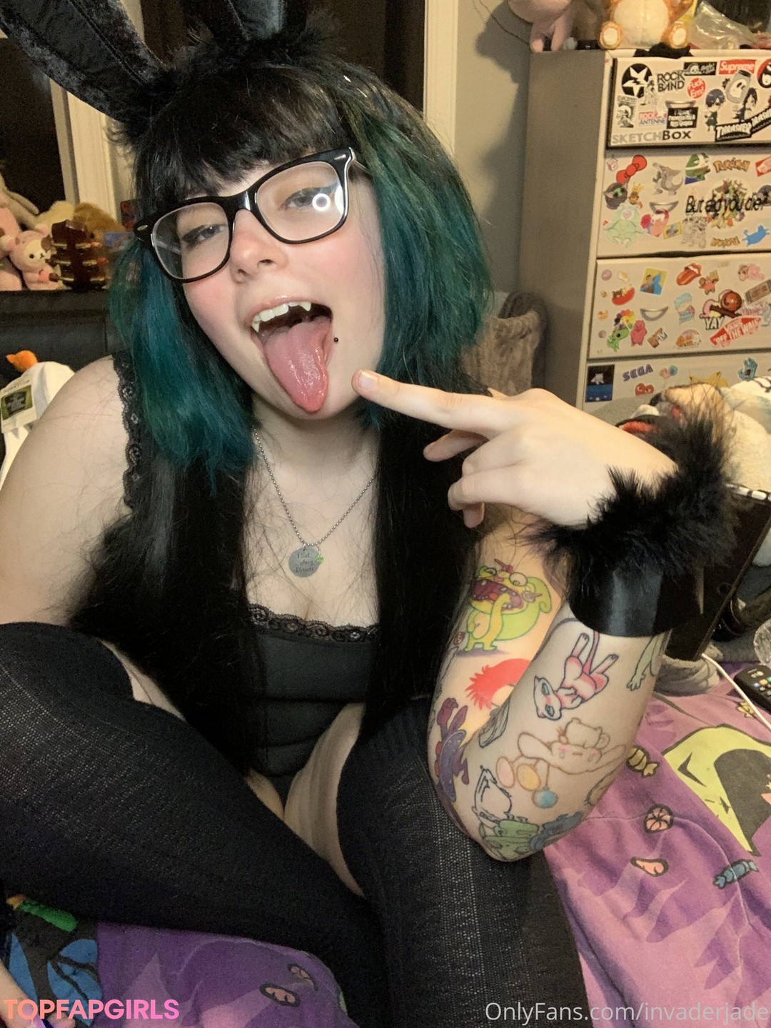 Foto desnuda filtrada de OnlyFans de Invader Jade #126