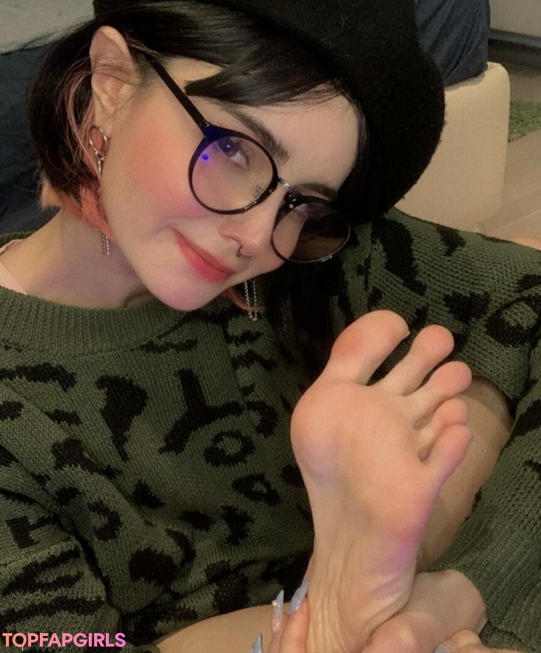 Foto desnuda filtrada de OnlyFans de Loona #666