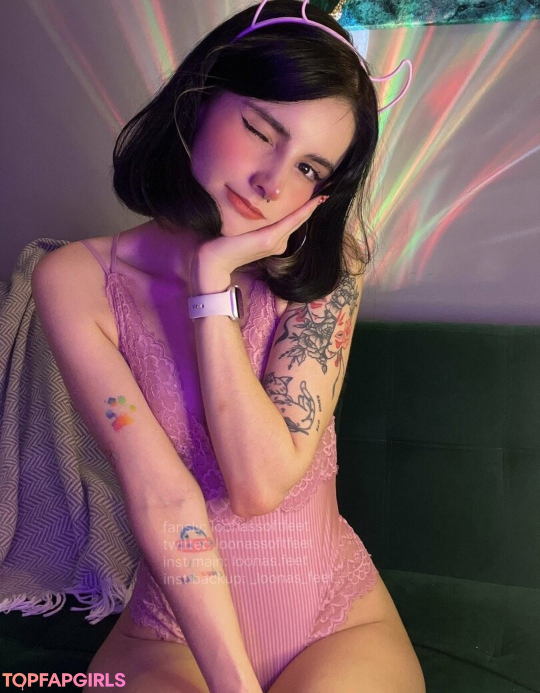 Foto desnuda filtrada de OnlyFans de Loona #767