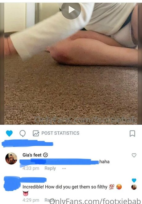 Foto desnuda filtrada de OnlyFans de Footxiebab