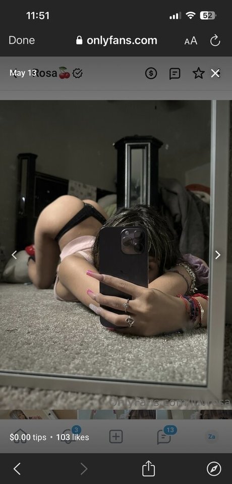 Foto desnuda filtrada de OnlyFans de Luvrosa