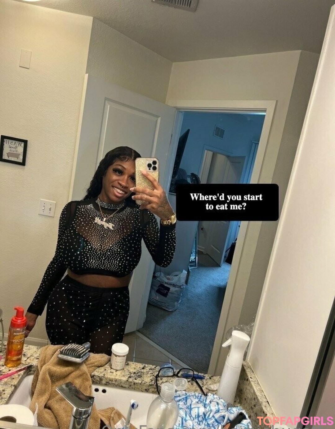 Foto desnuda filtrada de OnlyFans de Barbie Bugatti #1774