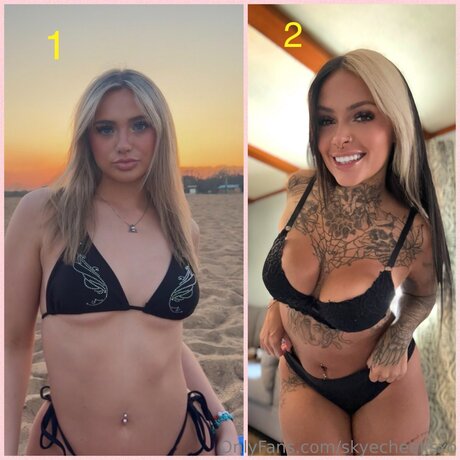 Foto desnuda filtrada de OnlyFans de Skyecheeksxo