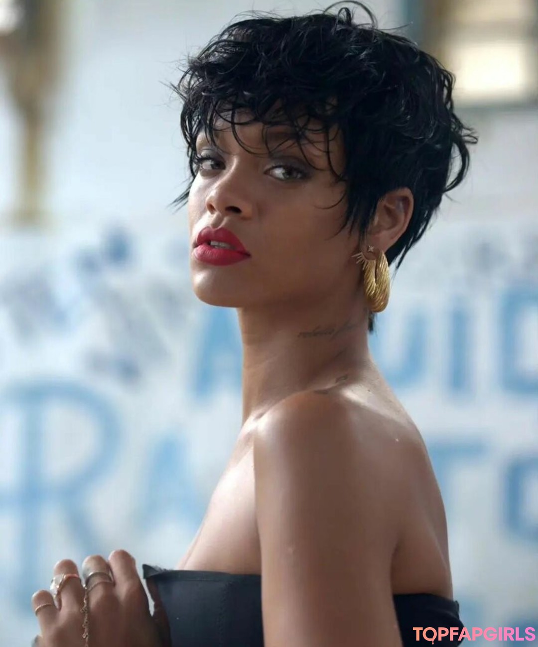 Foto desnuda filtrada de OnlyFans de Rihanna #1294