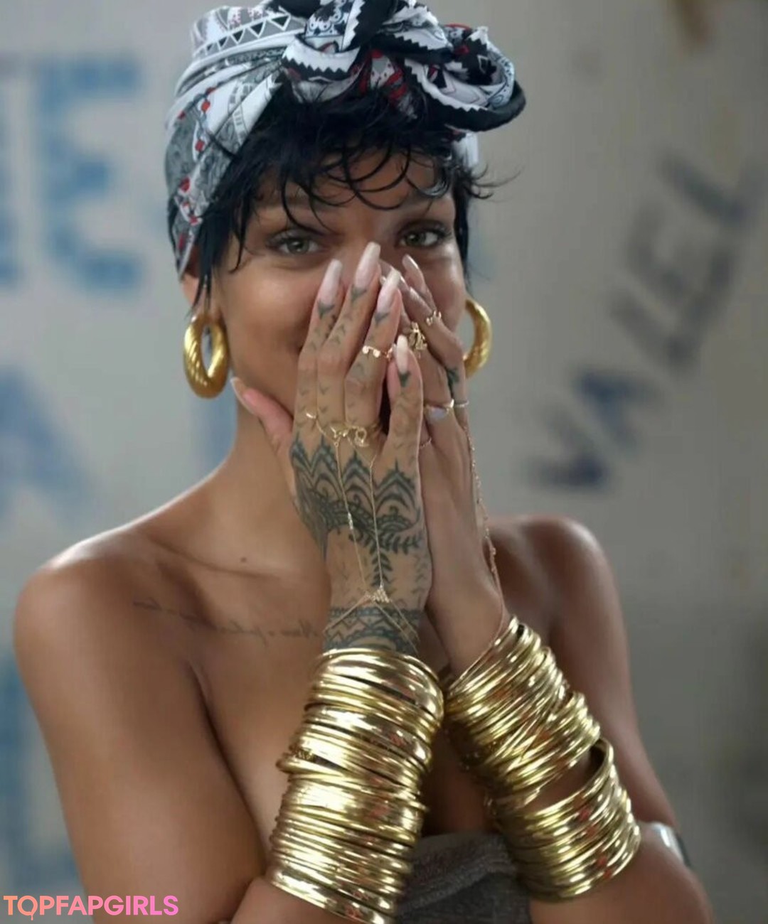 Foto desnuda filtrada de OnlyFans de Rihanna #1295