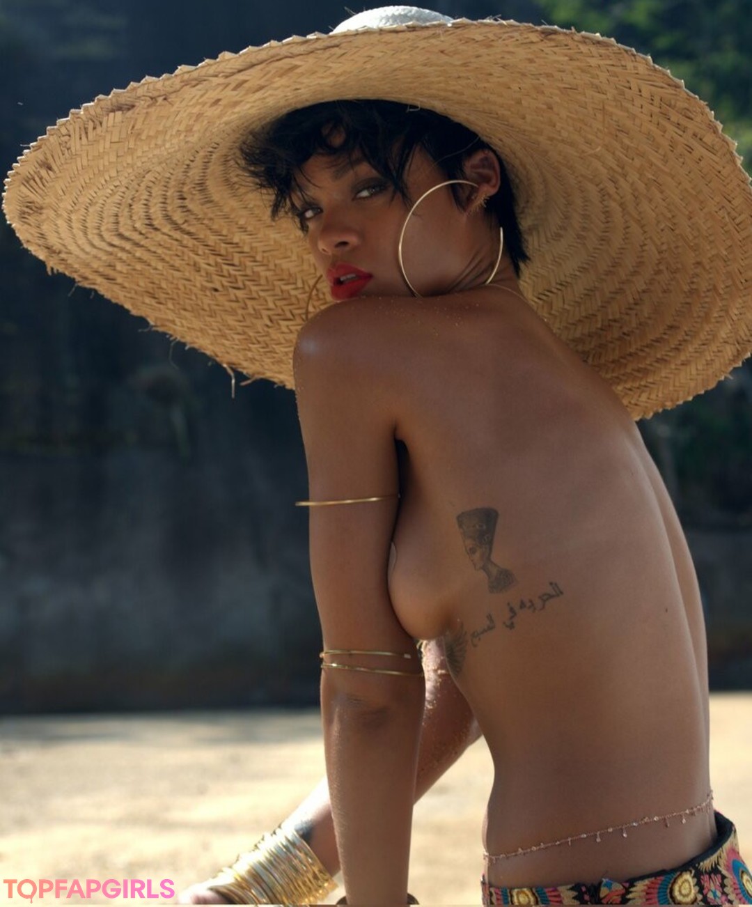 Foto desnuda filtrada de OnlyFans de Rihanna #1331