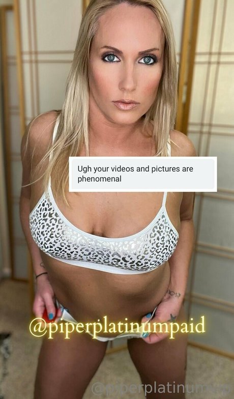 Foto desnuda filtrada de OnlyFans de Piperplatinumvip
