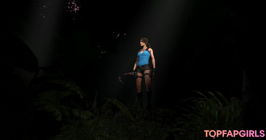 Foto desnuda filtrada de OnlyFans de Tomb Raider Lara Croft #1202