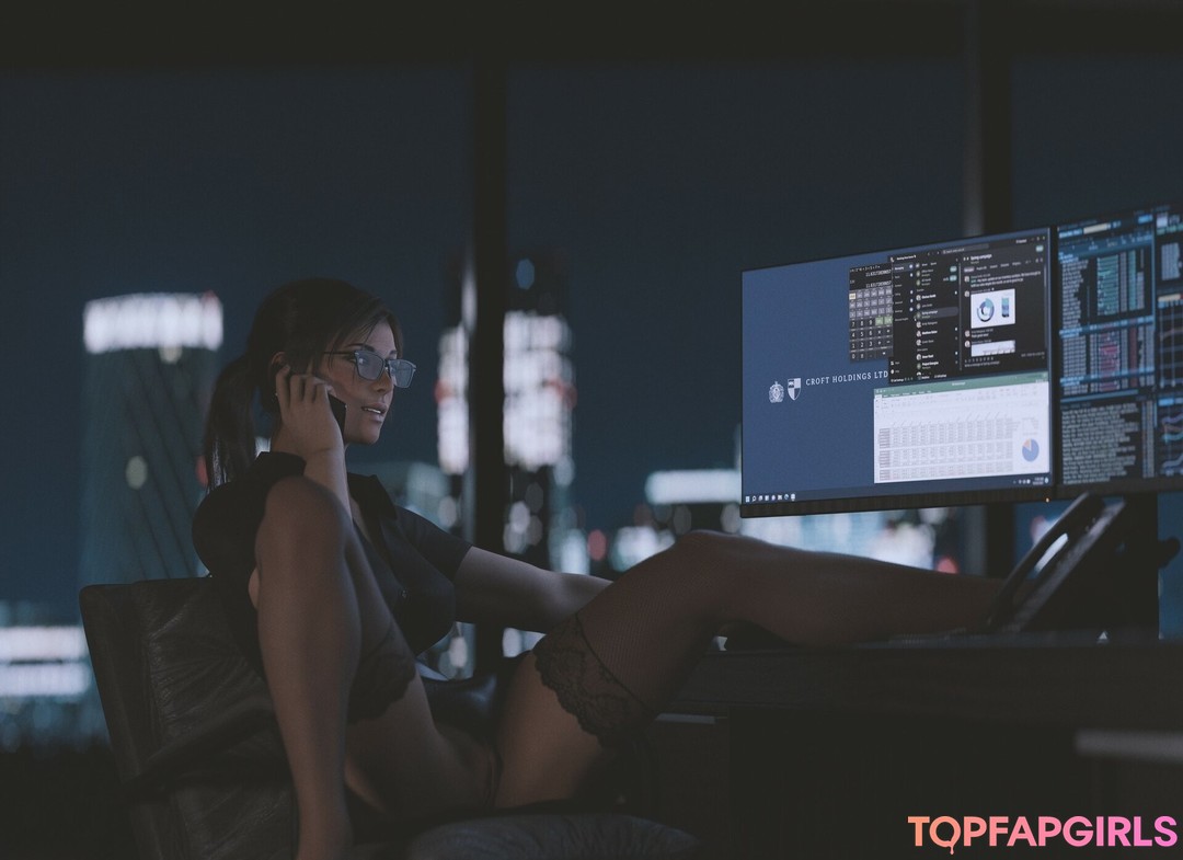 Foto desnuda filtrada de OnlyFans de Tomb Raider Lara Croft #1280