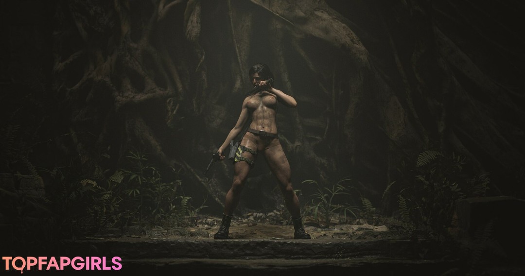 Foto desnuda filtrada de OnlyFans de Tomb Raider Lara Croft #1284