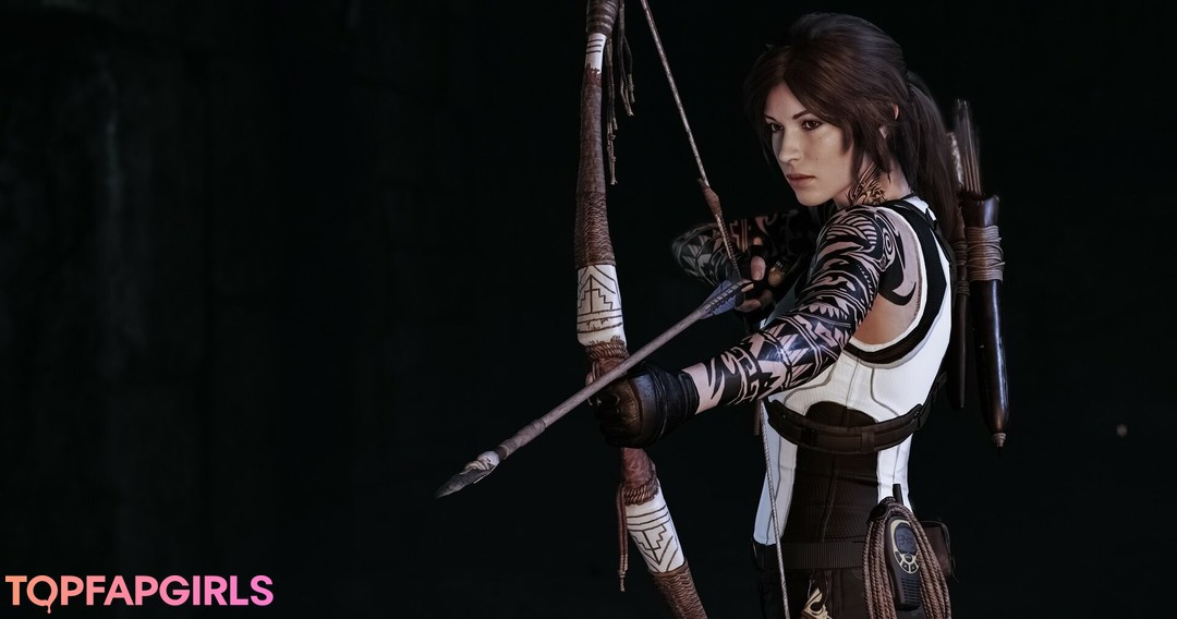 Foto desnuda filtrada de OnlyFans de Tomb Raider Lara Croft #1288