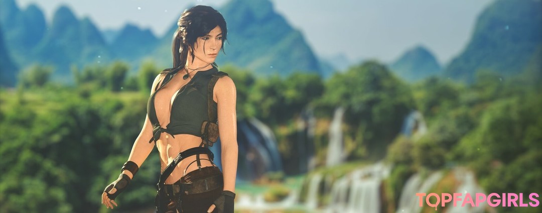Foto desnuda filtrada de OnlyFans de Tomb Raider Lara Croft #1316