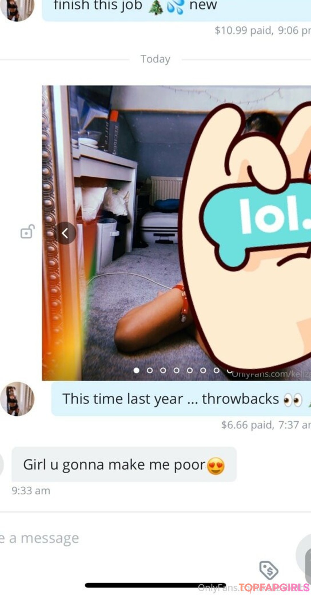 Foto desnuda filtrada de OnlyFans de Hempresskc #1253