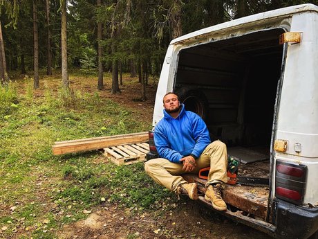 Foto desnuda filtrada de OnlyFans de Chubby Tattooed Daddy 