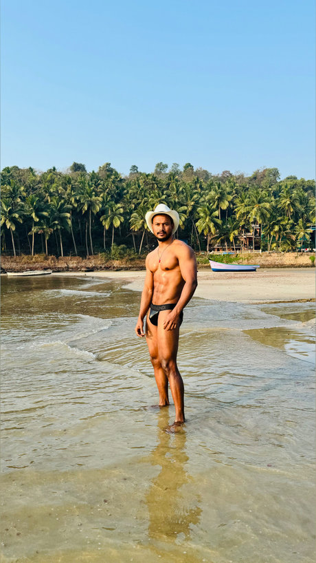 Foto desnuda filtrada de OnlyFans de Fitnessboy
