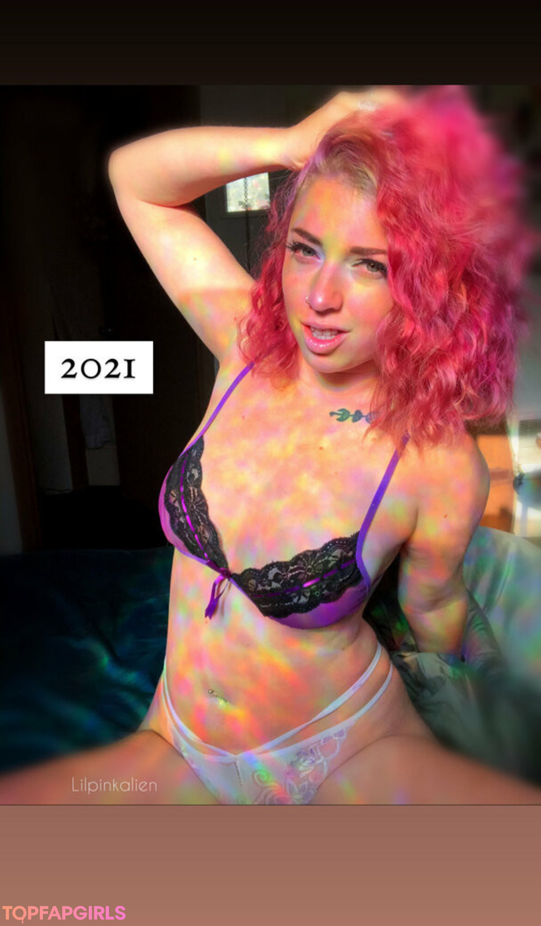 Foto desnuda filtrada de OnlyFans de Lilpinkalien #1538