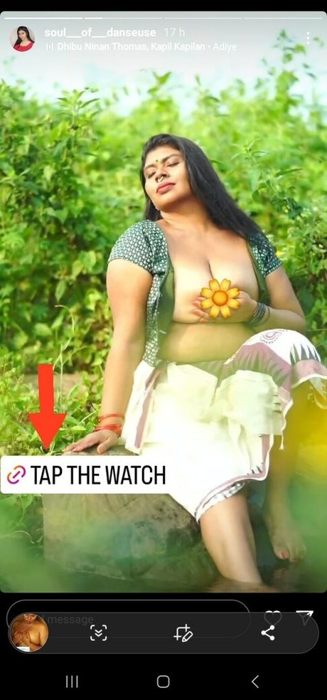 Foto desnuda filtrada de OnlyFans de Nandana Krishna