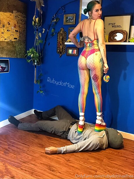 Foto desnuda filtrada de OnlyFans de Rubydotmaefree
