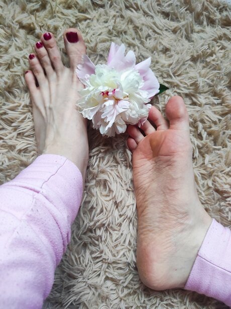 Foto desnuda filtrada de OnlyFans de Goddessblondiefeet