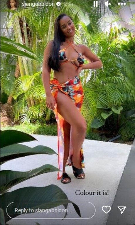 Foto desnuda filtrada de OnlyFans de Sian Gabbidon
