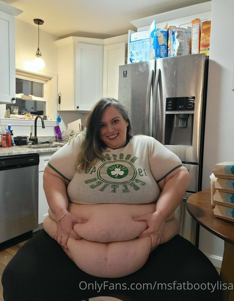 Foto desnuda filtrada de OnlyFans de Msfatbootylisa